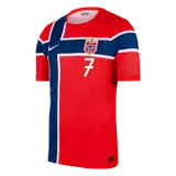 SØRLOTH #7 Norway Home Player Version Jersey World Cup 2026