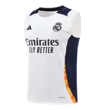Real Madrid Pre-Match Sleeveless Top White