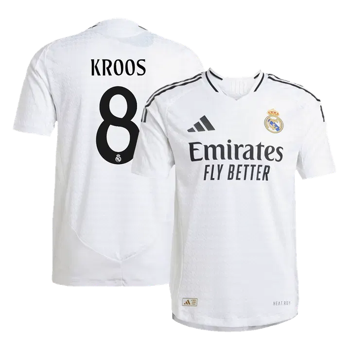 KROOS #8 Real Madrid Home Player Version Jersey