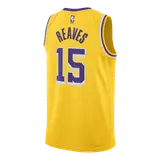 Reaves #15 Los Angeles Lakers Swingman NBA Jersey - Icon Edition