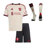Liverpool Away Kids Soccer Jerseys Full Kit 2025/26