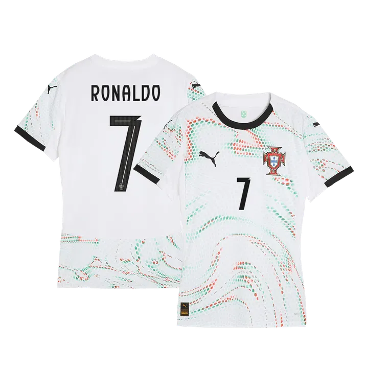 RONALDO #7 Women's Portugal Away Jersey 2025