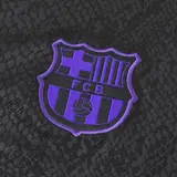 Barcelona 1/4 Zip Tracksuit 2025/26 Kids Black