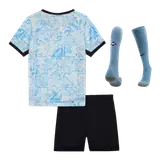 Portugal Away Kids Soccer Jerseys Full Kit EURO