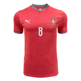 B.FERNANDES #8 Portugal Home Player Version Jersey World Cup 2026