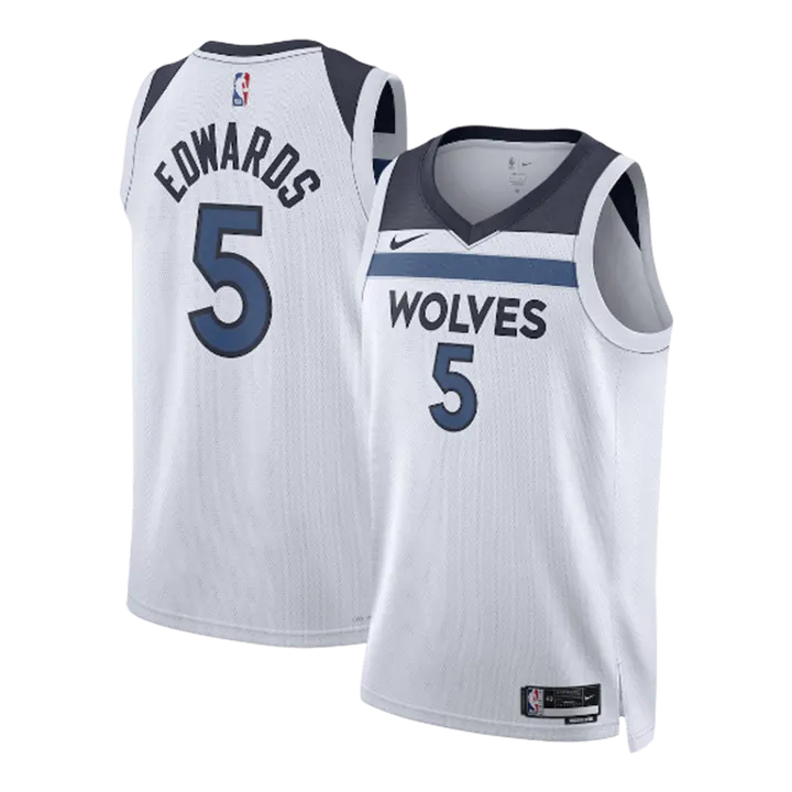 EDWARDS #5 Minnesota Timberwolves NBA Jersey - Association Edition