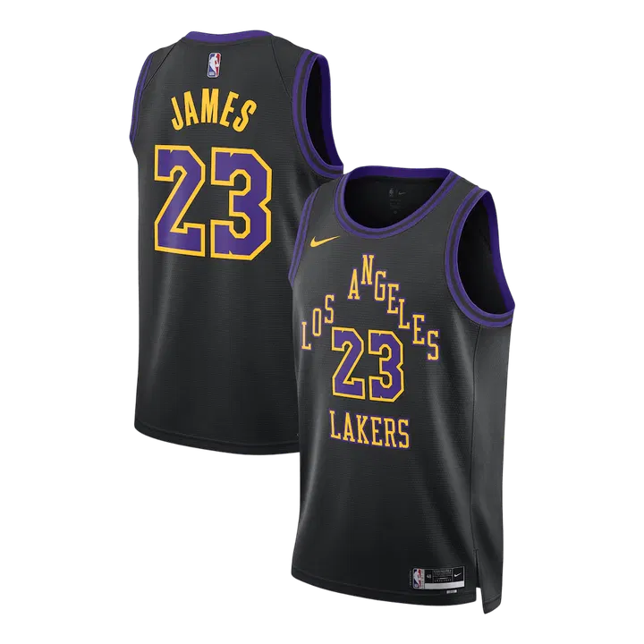 James #23 Los Angeles Lakers Swingman NBA Jersey 2025/26 - City Edition
