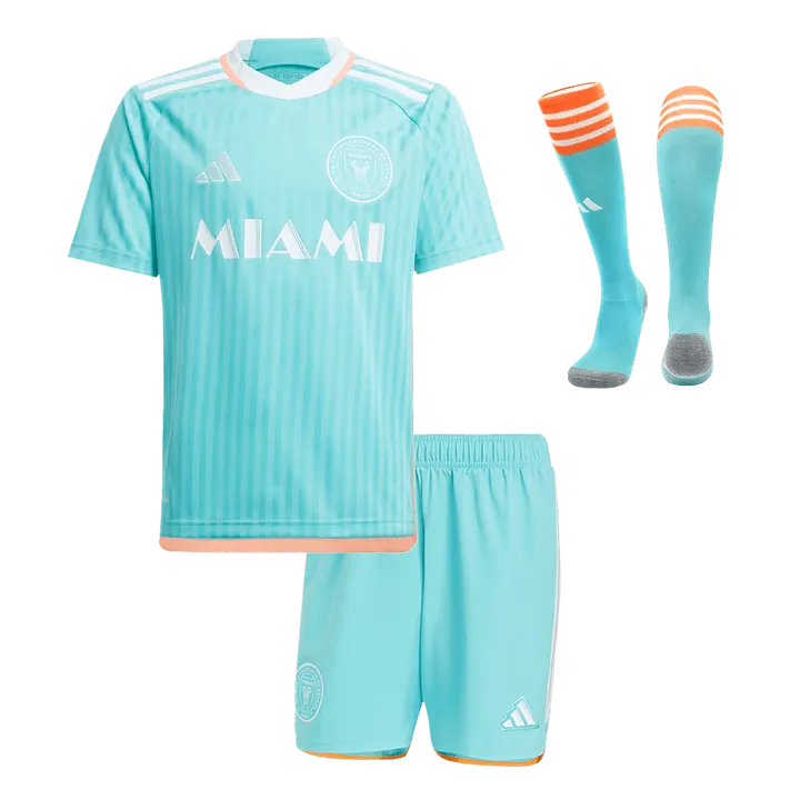Inter Miami CF Third Away Kids Soccer Jerseys Full Kit