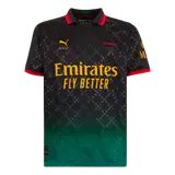 "GIMENEZ" #7 AC Milan Fourth Away Soccer Jersey