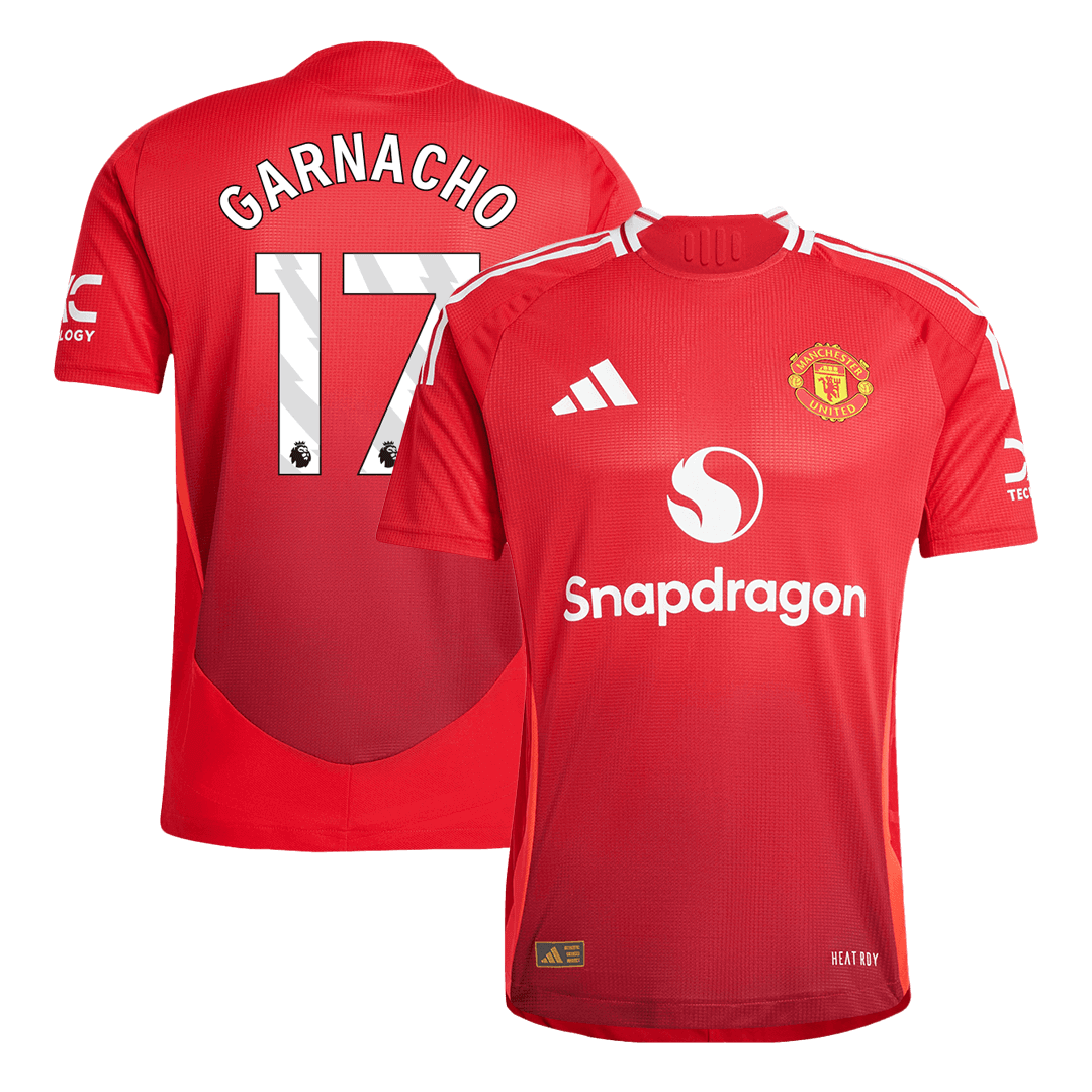 GARNACHO #17 Manchester United Home Player Version Jersey