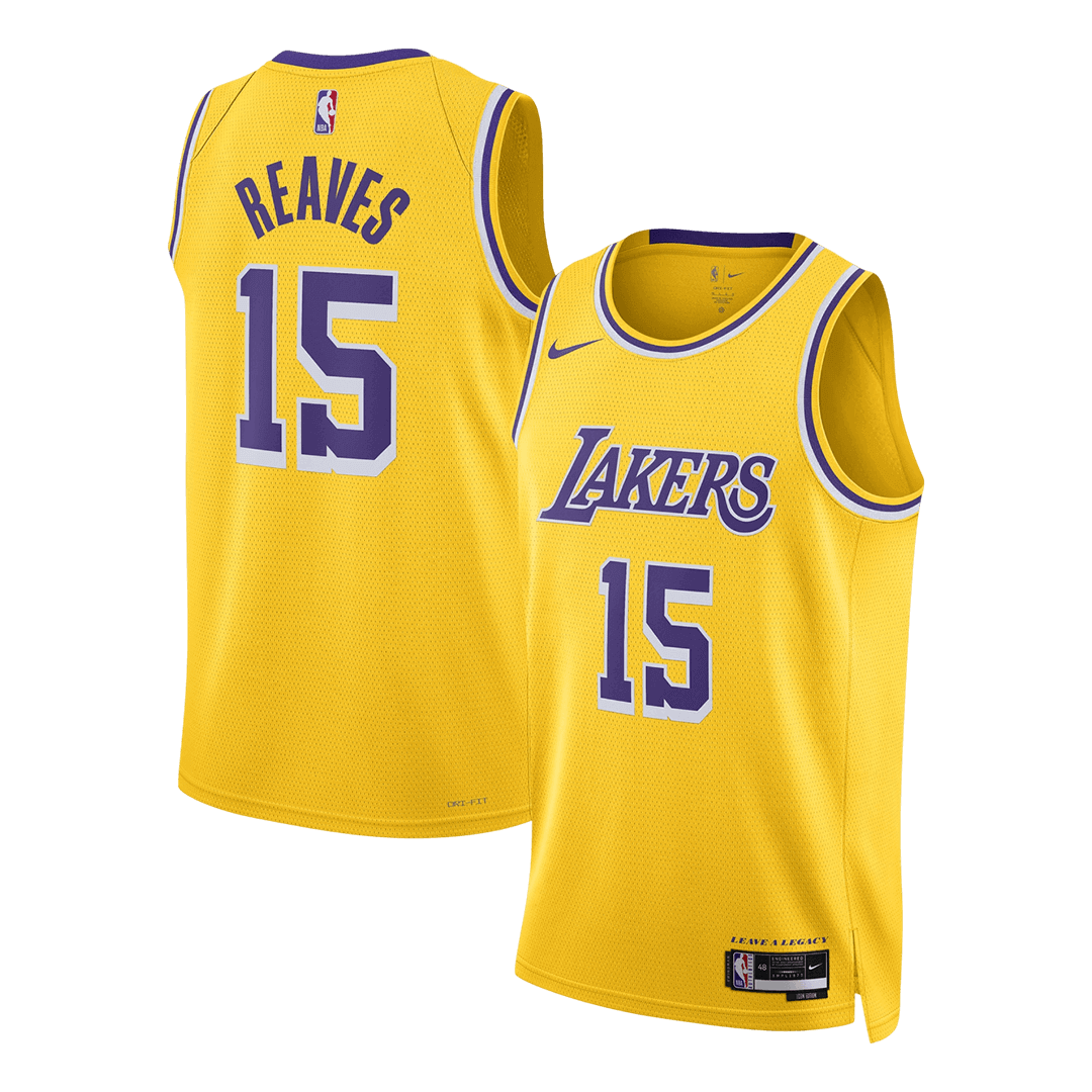 Reaves #15 Los Angeles Lakers Swingman NBA Trikot - Icon Edition