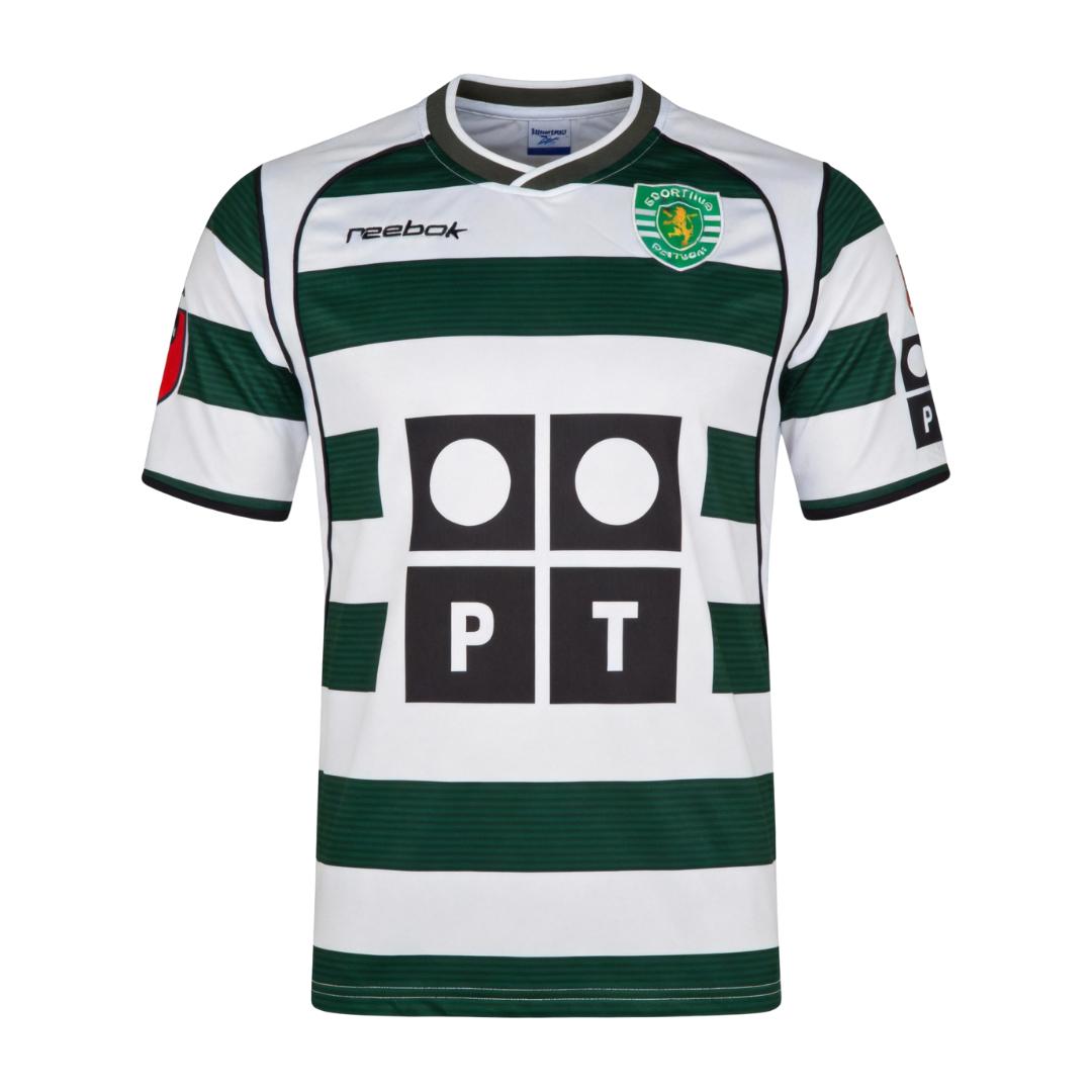 Retro Sporting CP Home Jersey 2001/03
