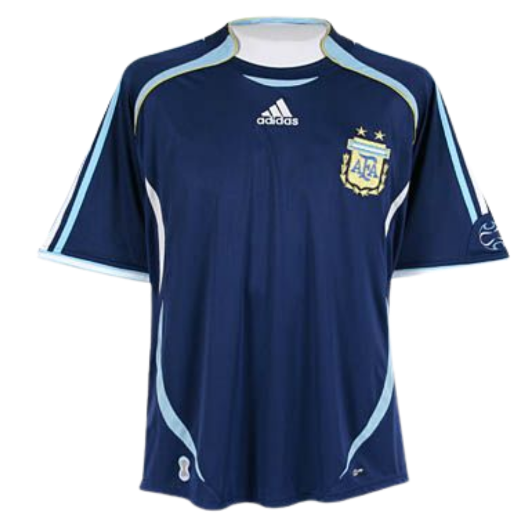 Retro Soccer Jersey Argentina Away 2006