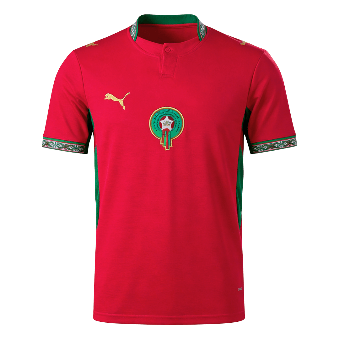 Morocco Home Soccer Jersey World Cup 2026