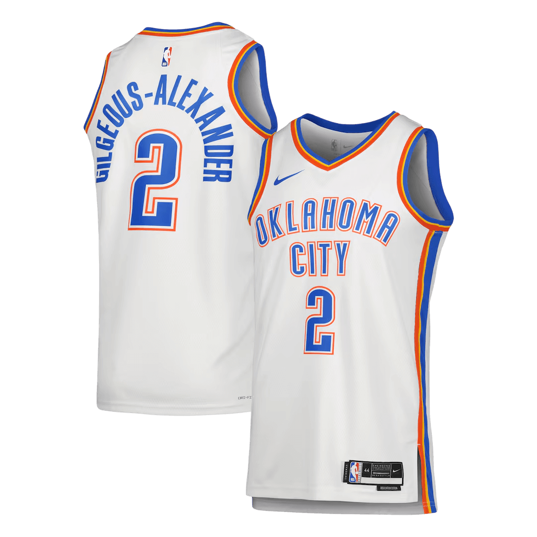 Gilgeous-Alexander #2 Oklahoma City Thunder Swingman NBA Jersey - Association Edition