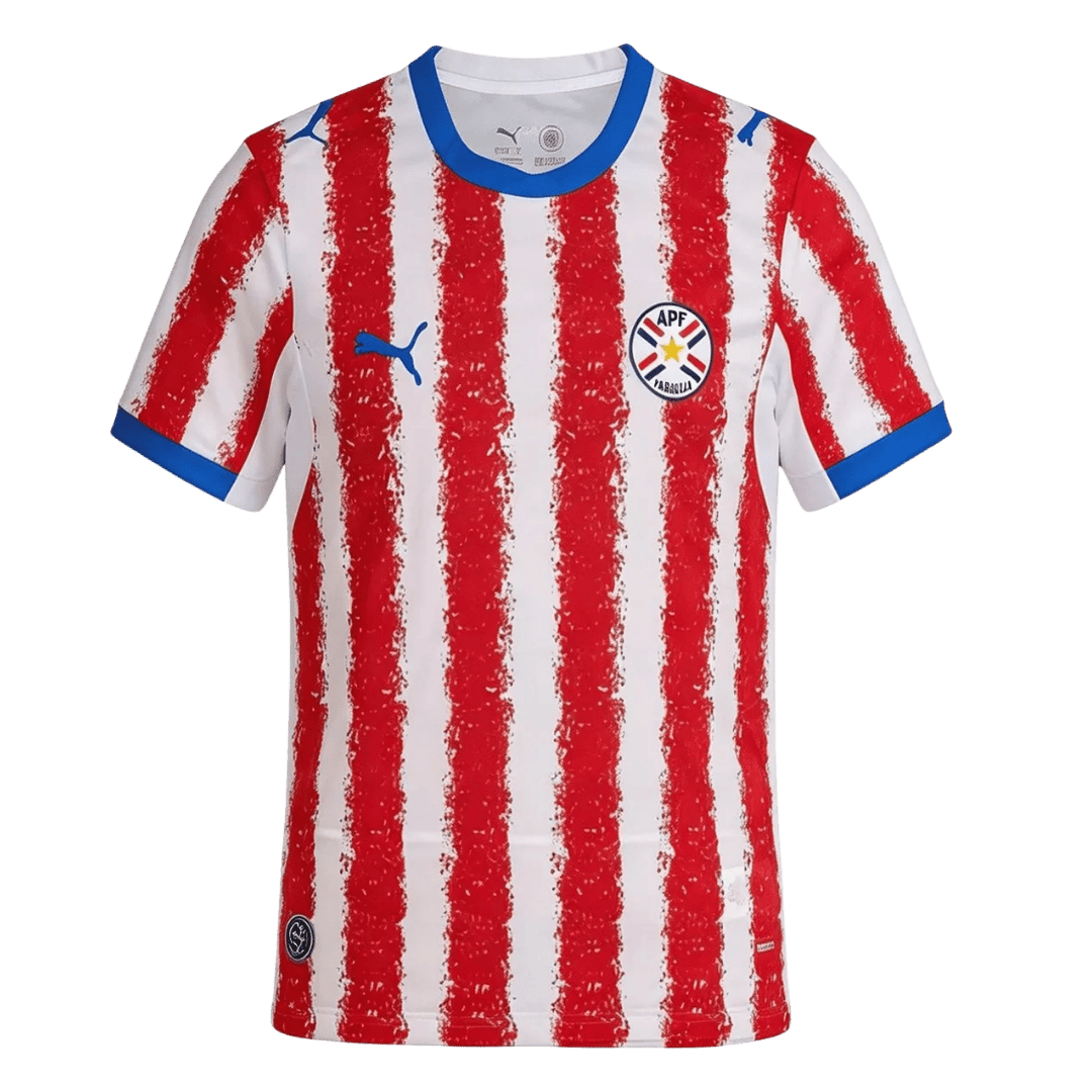 Paraguay Home Soccer Jersey World Cup 2026