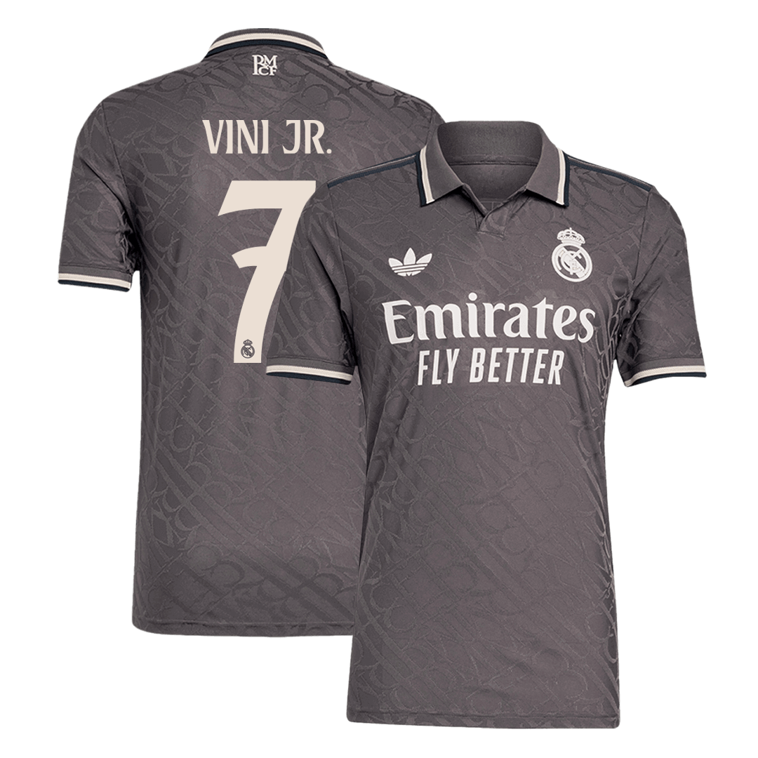 VINI JR. #7 Real Madrid Third Away Player Version Jersey