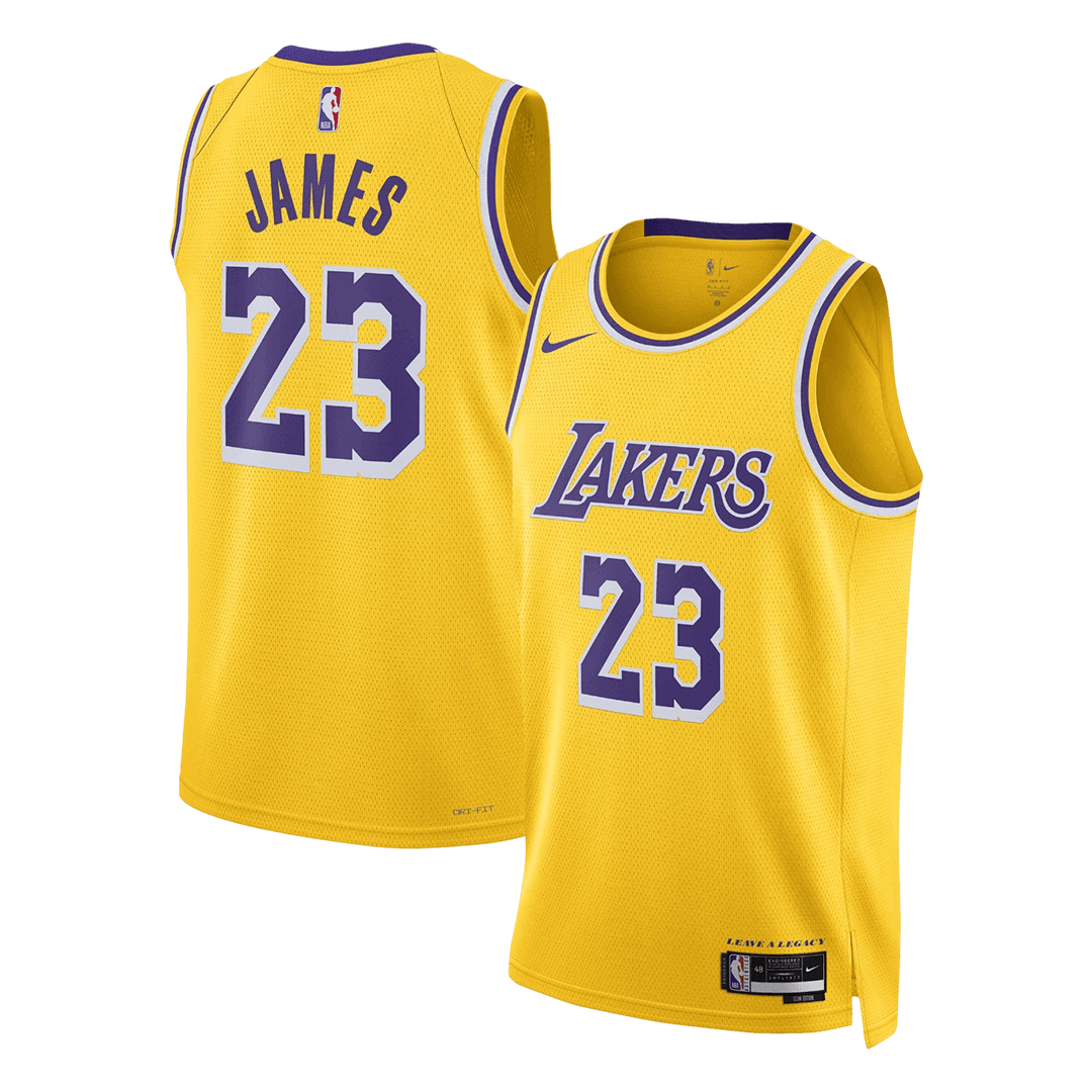 James #23 Los Angeles Lakers Swingman NBA Trikot - Icon Edition