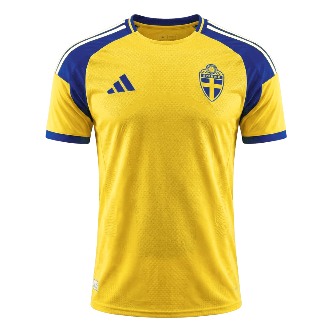Sweden Home Player Version Jersey World Cup 2026