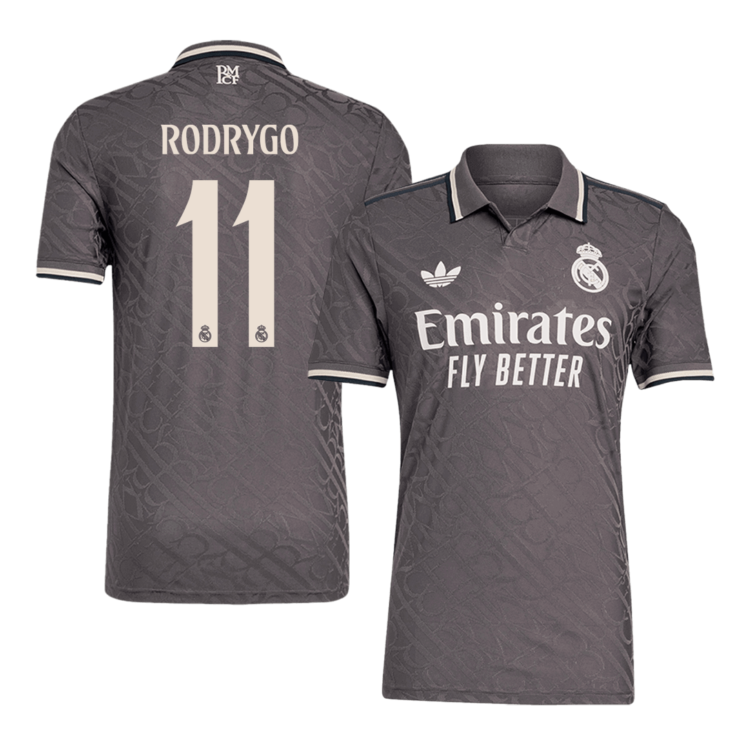 RODRYGO #11 Real Madrid Third Away Player Version Jersey
