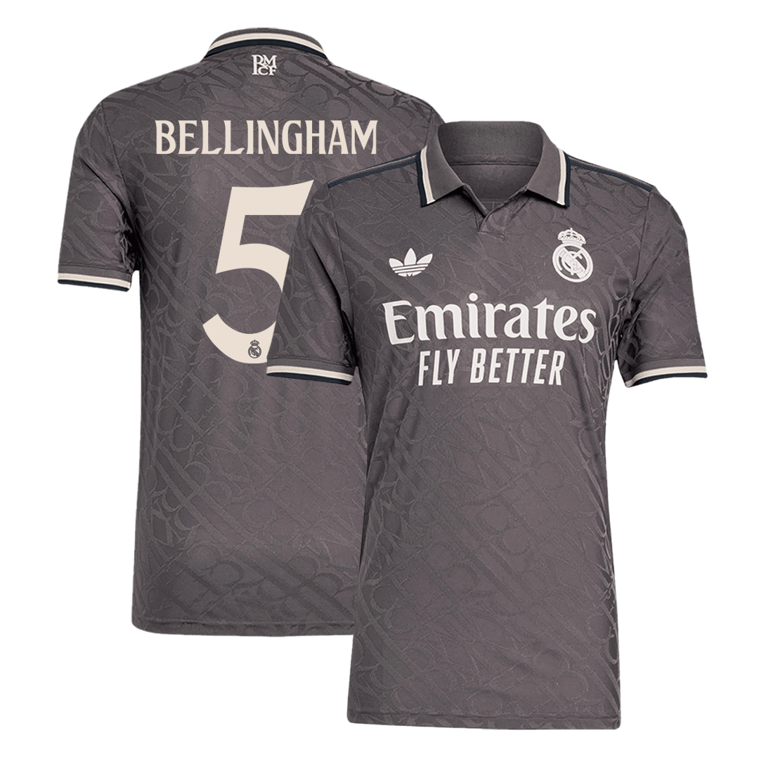 BELLINGHAM #5 Real Madrid Third Away Player Version Jersey