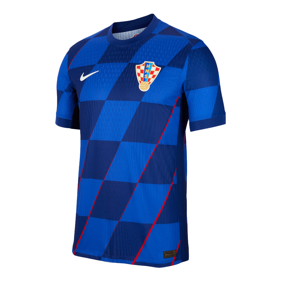 Croatia Away Authentic Soccer Jersey EURO