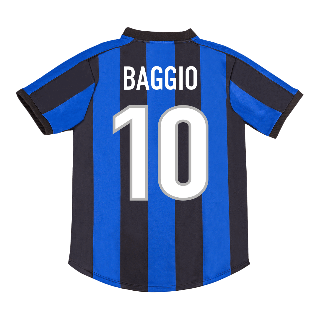 Retro Soccer Jersey BAGGIO #10 Inter Milan Home 1999/00