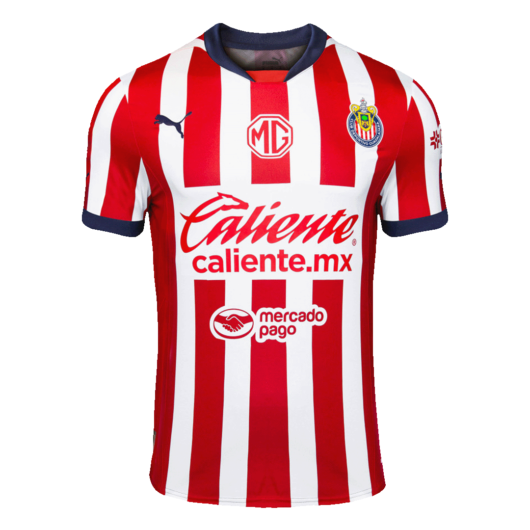 Chivas Home Authentic Soccer Jersey