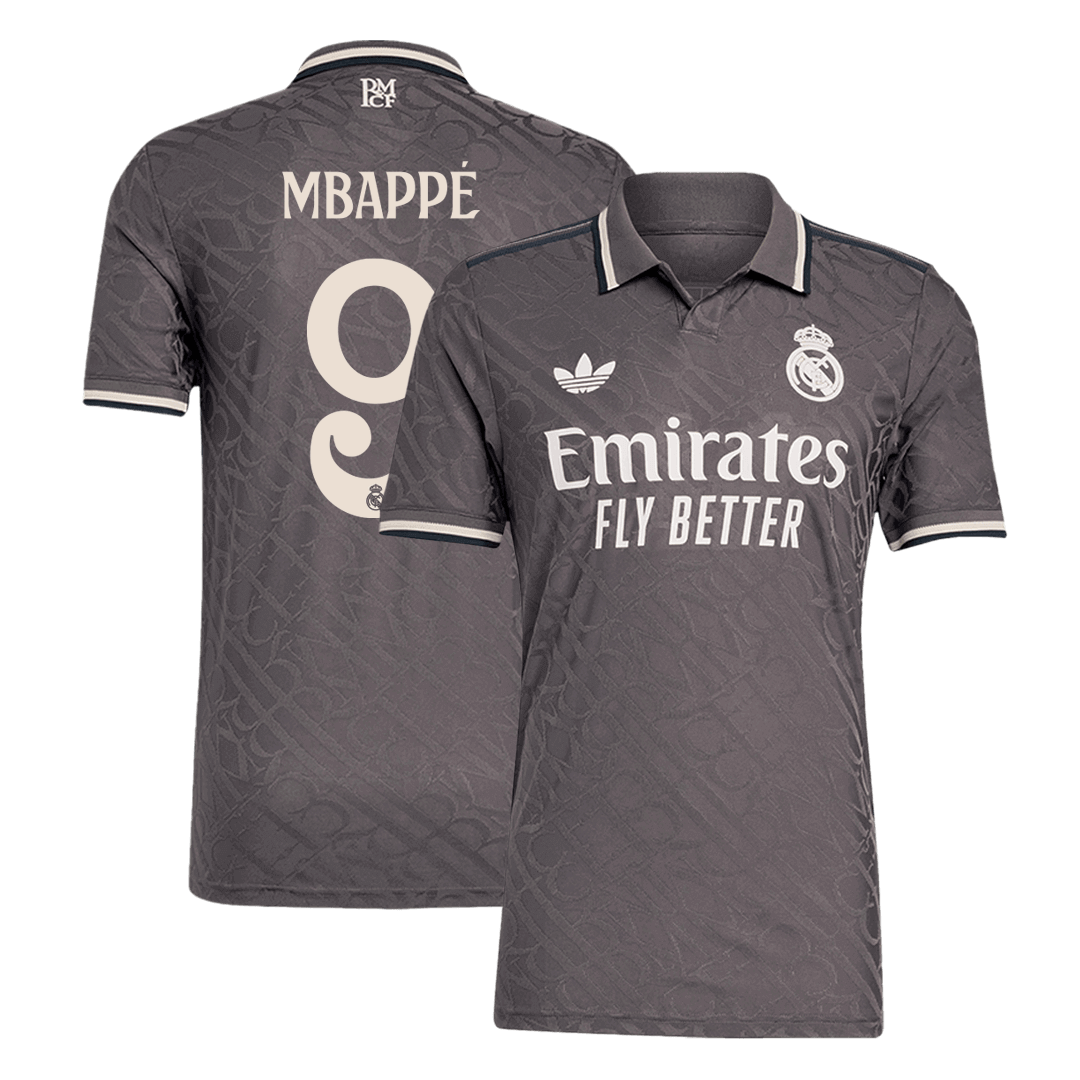 MBAPPÉ #9 Real Madrid Third Away Player Version Jersey