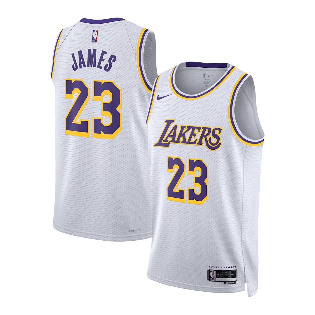 James #23 Los Angeles Lakers Swingman NBA Trikot - Association Edition