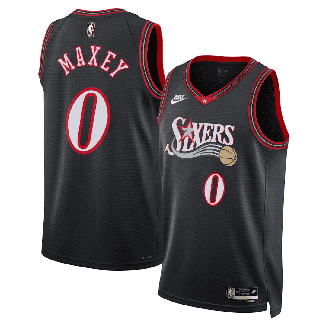 MAXEY #0 Philadelphia 76ers Swingman NBA Jersey - Classic Edition