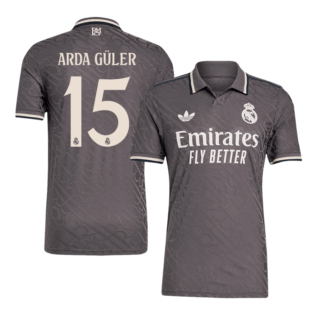 ARDA GÜLER #15 Real Madrid Third Away Player Version Jersey
