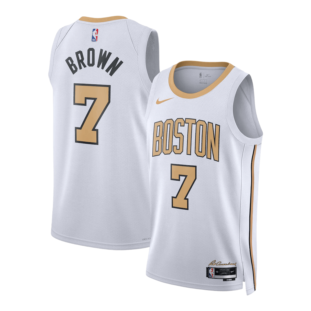 Brown #7 Boston Celtics Swingman NBA Jersey 2025/26 - City Edition