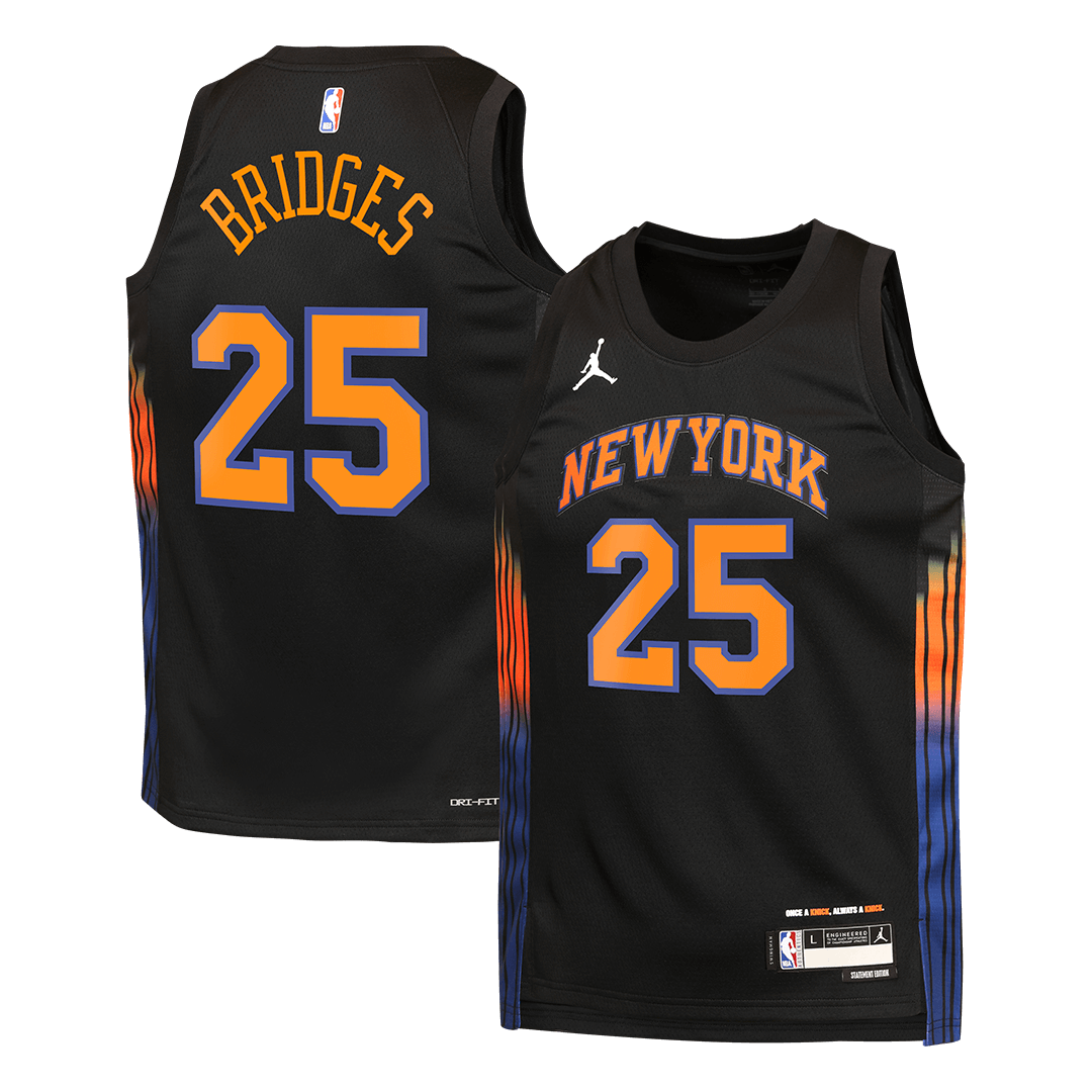 BRIDGES #25 New York Knicks Swingman NBA Jersey - Statement Edition