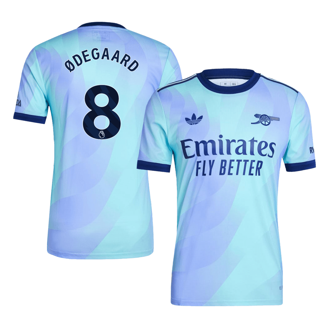 ØDEGAARD #8 Arsenal Third Away Player Version Jersey