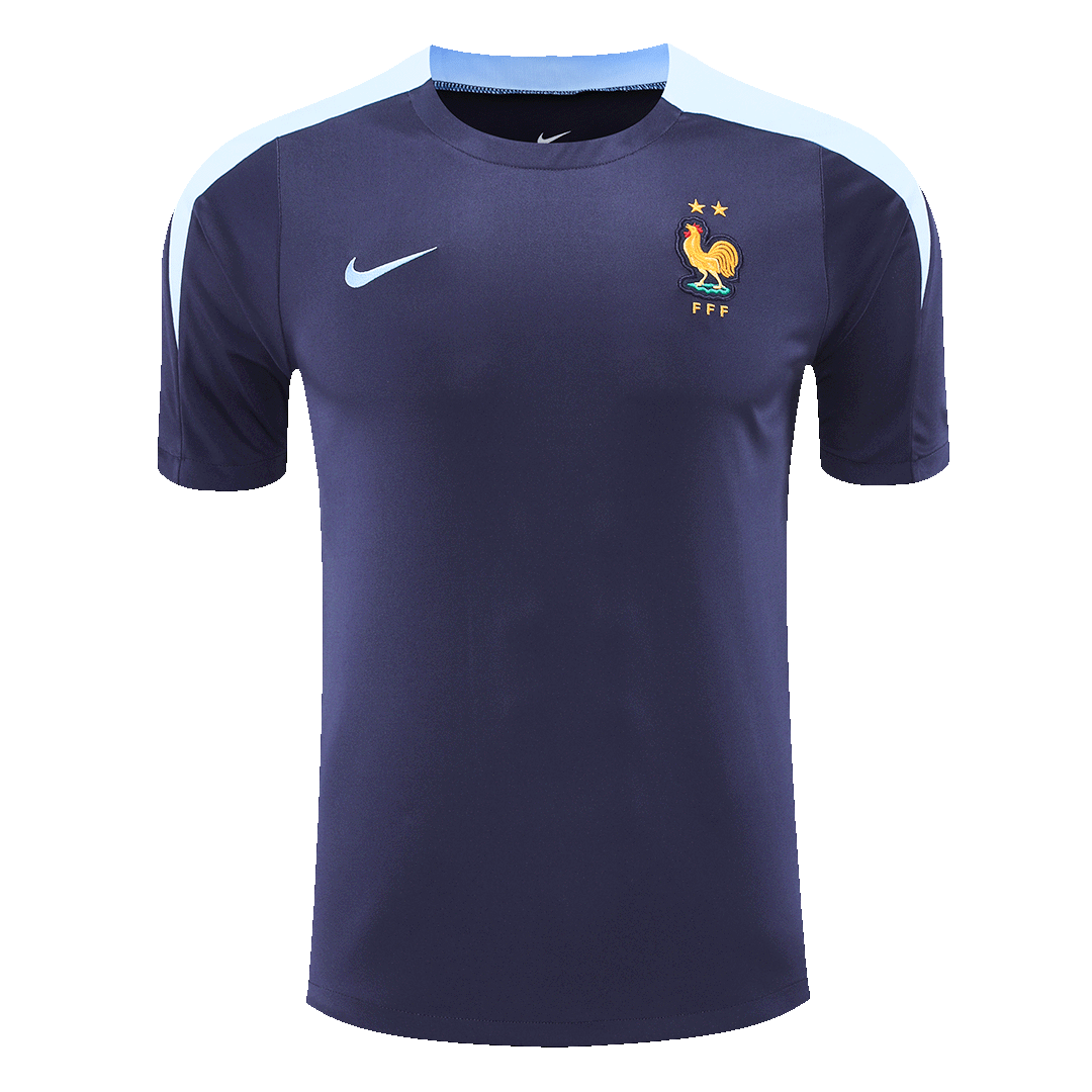 France Pre-Match Soccer Jersey EURO Navy