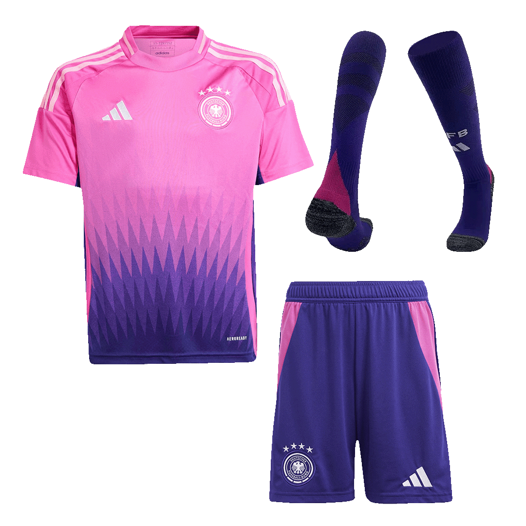 Germany Away Kids Soccer Jerseys Full Kit EURO