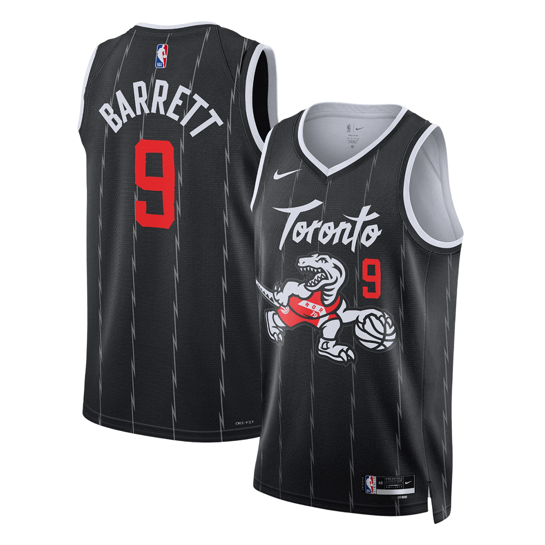 BARRETT #9 Toronto Raptors Swingman NBA Jersey - City Edition