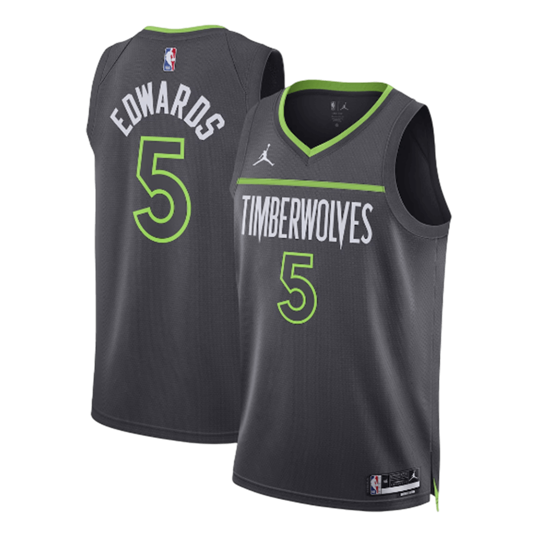 EDWARDS #5 Minnesota Timberwolves NBA Jersey - Statement Edition