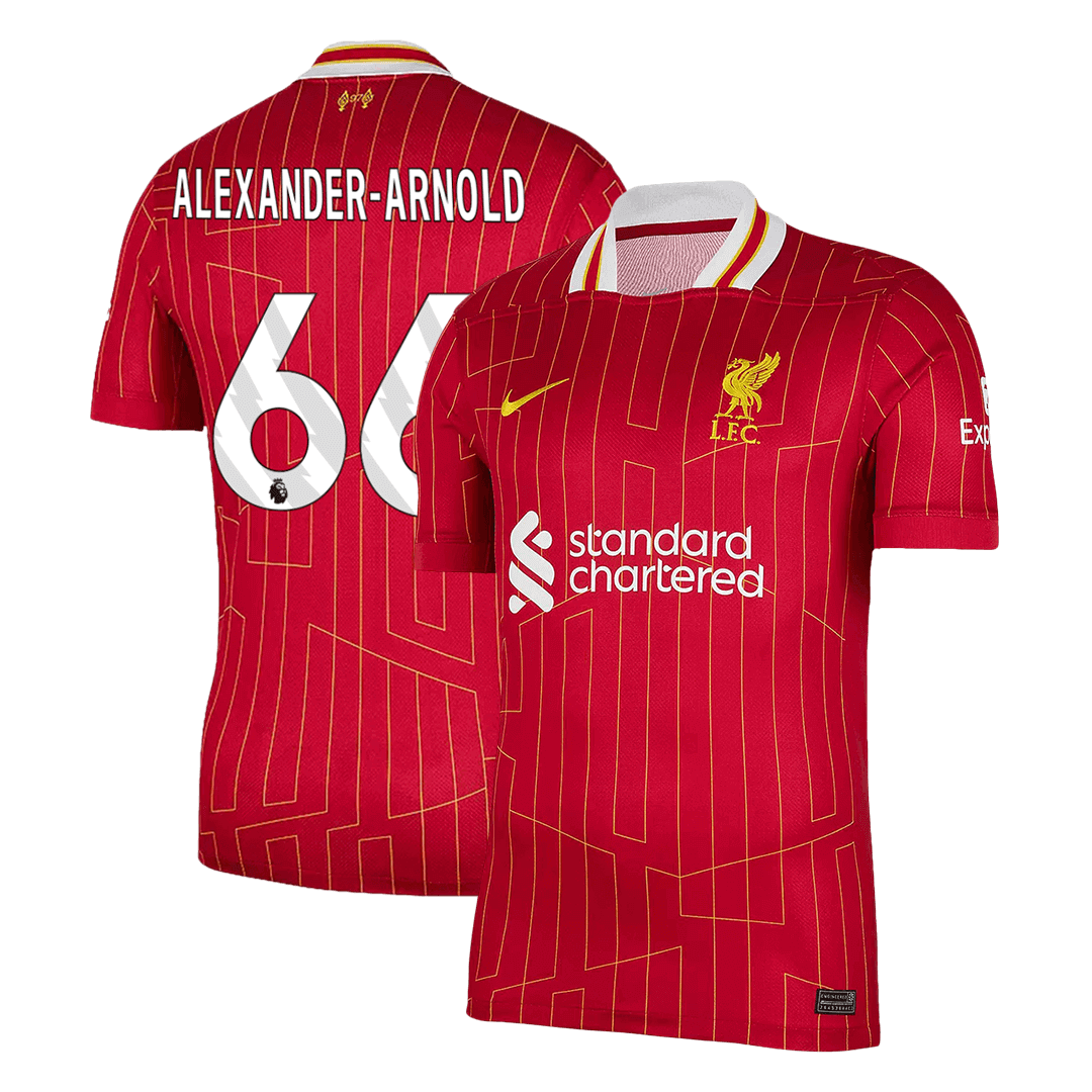 ALEXANDER-ARNOLD #66 Liverpool Home Soccer Jersey