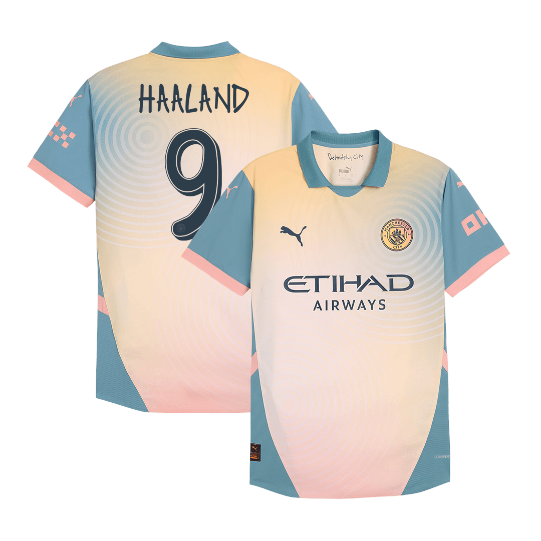 HAALAND #9 Manchester City Fourth Away Player Version Jersey