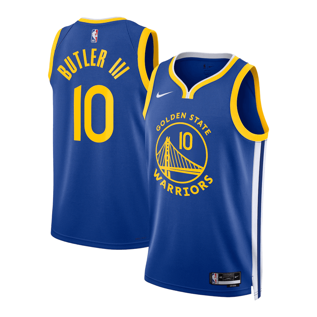 Butler #10 Golden State Warriors Swingman NBA Jersey - Icon Edition