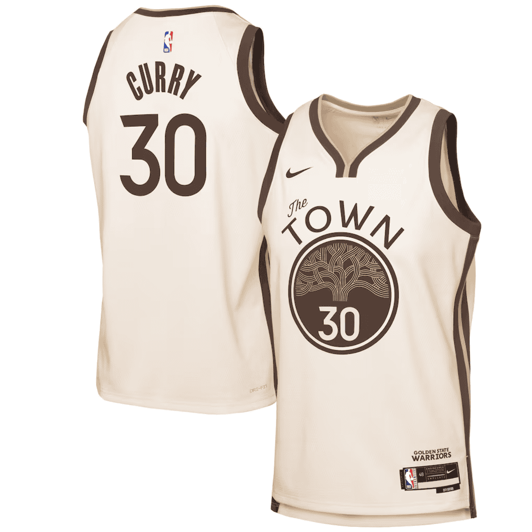 CURRY #30 Golden State Warriors Swingman NBA Jersey - City Edition