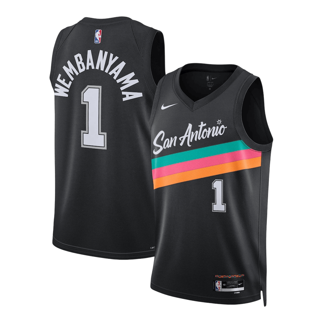 Wembanyama #1 San Antonio Spurs Swingman NBA Jersey 2025/26 - City Edition
