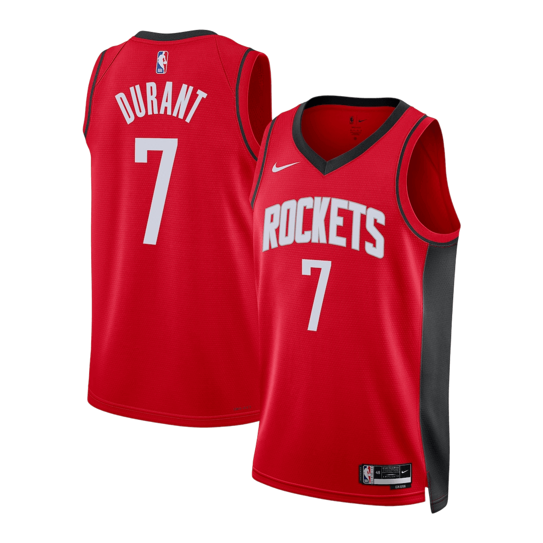 Durant #7 Houston Rockets Swingman NBA Jersey - Icon Edition