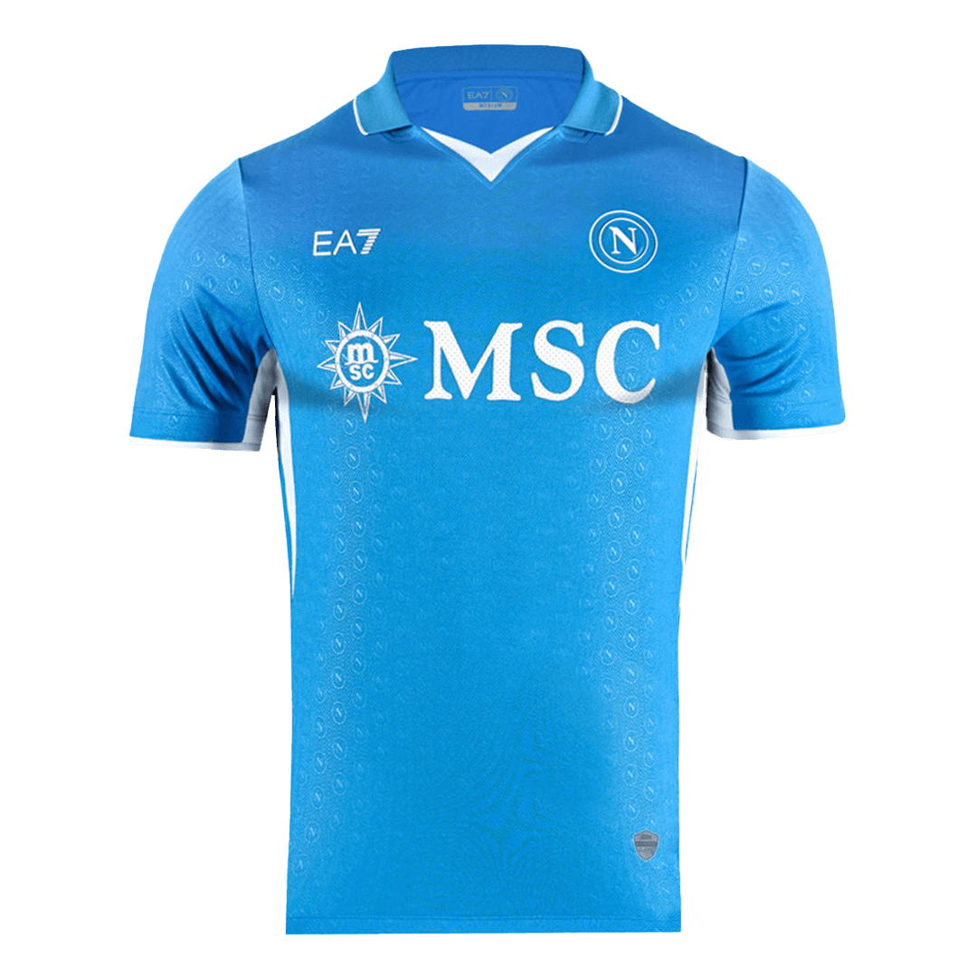 Napoli Home Authentic Soccer Jersey