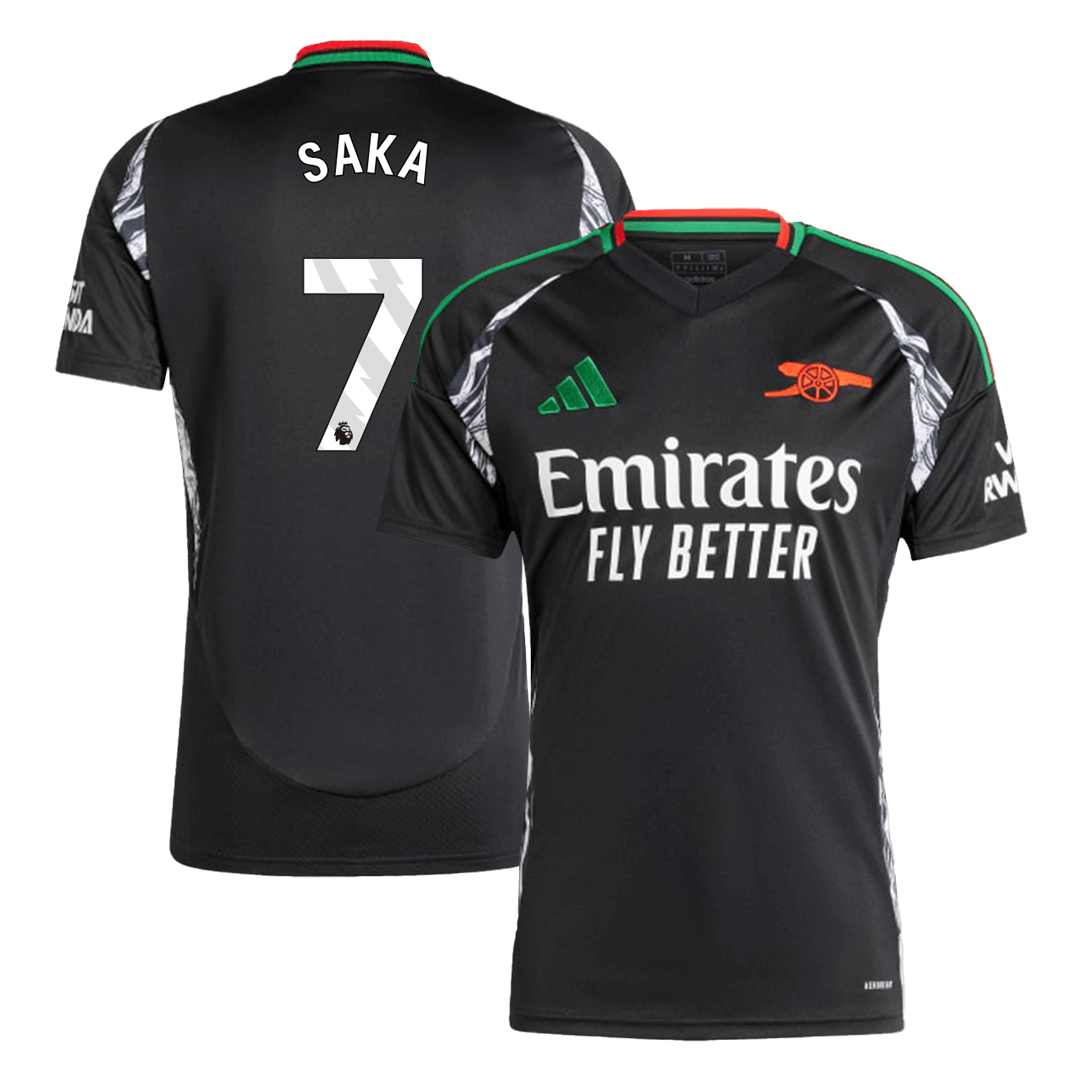 SAKA #7 Arsenal Away Soccer Jersey