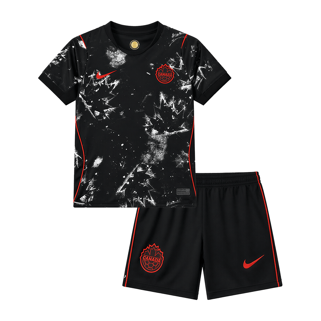 Canada Away Kids Soccer Jerseys Kit World Cup 2026