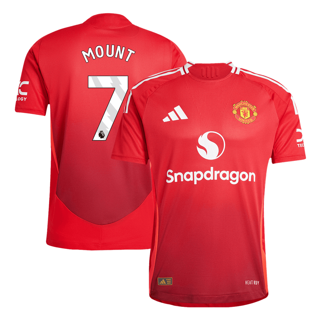 MOUNT #7 Manchester United Home Player Version Jersey