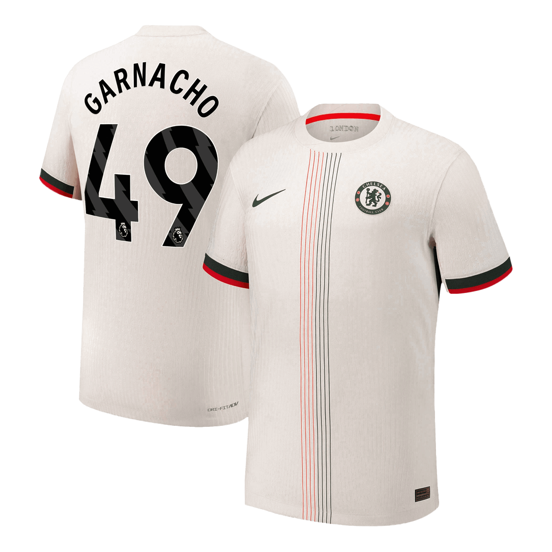 GARNACHO #49 Chelsea Away Player Version Jersey 2025/26